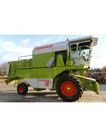 Manual do operador da colheitadeira Claas Dominator 56-76 - Claas manuais - CLA-1843496