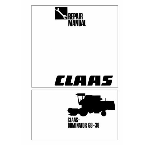 CLA-1852380 Manual de reparación de cosechadoras claas Dominator 38-68