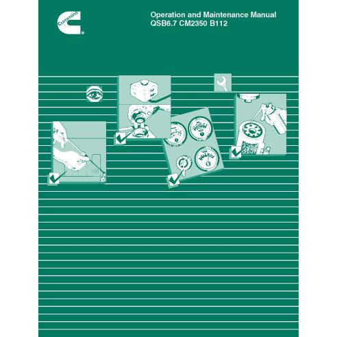 Fendt QSB6.7 CM2350 B112 engine pdf operation & maintenance manual - Cummins manuels - CUM-4358500