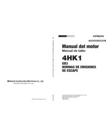 Hitachi 4HK1 GB3 engine pdf workshop manual ES - Hitachi manuals - HIT-EWDCYES00