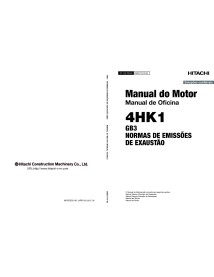 Hitachi 4HK1 GB3 engine pdf workshop manual PT - Hitachi manuals - HIT-EWDCYPT00