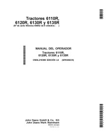 John Deere 6110R, 6120R, 6130R, 6135R MY2015-17 tractores pdf manual del operador ES - John Deere manuales - JD-OMAL219398