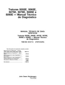 TM801654-PT John Deere 5055E, 5065E, 5075E, 5078E,\r\n5085E, and 5090E tractors pdf diagnostic technical manual PT