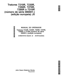 John Deere 7230R, 7210R, 7250R, 7270R, 7290R, 7310R manual do operador de tratores PDF PT - John Deere manuais - JD-OMRE579759