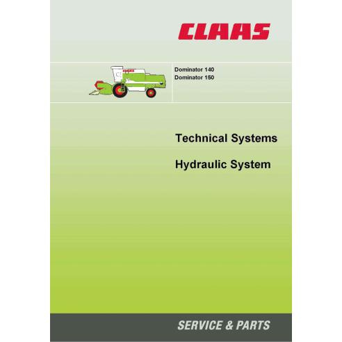 CLA-2931511 Claas Dominator 150 - 140 combine harvester technical systems manual