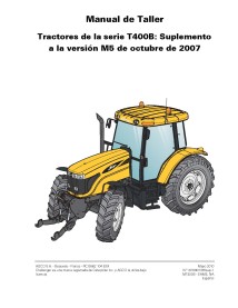 Tractores Challenger MT425B, MT455B, MT465B, MT475B Tier 3 pdf taller manual de servicio ES - Challenger manuales