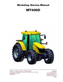 Manuel d'entretien d'atelier des tracteurs Challenger MT455D, MT465D, MT475D, MT485D, MT495D pdf - Challenger manuels - CHAl-...