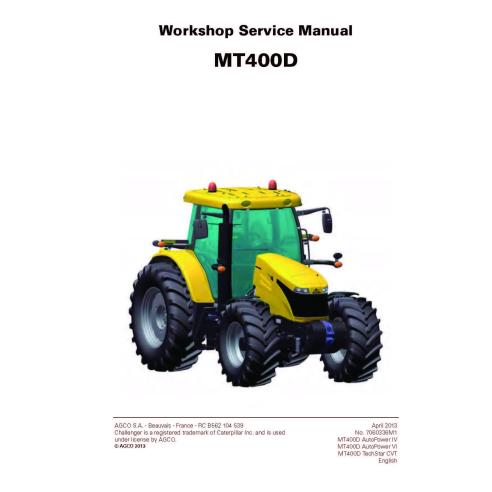 CHAl-7060336M1 Challenger MT455D, MT465D, MT475D, MT485D, MT495D tractors pdf workshop service manual