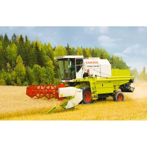 Claas Dominator 130 combine harvester technical systems manual - Claas manuals