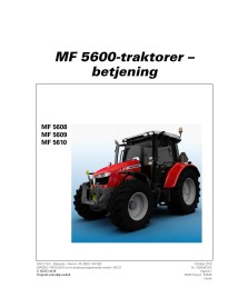 Manual do operador Massey Ferguson 5608, 5609, 5610 Dyna-4 pdf do operador - Massey Ferguson manuais - MF-7060061M2-NO