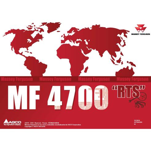 Massey Ferguson 4707, 4708, 4709, 4710 tratores pdf cronograma de tempo de reparo ES - Massey Ferguson manuais - MF-ACT001293-ES