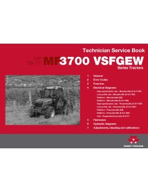Manuel technique tracteurs Massey Ferguson 3707, 3708, 3709, 3710 pdf - Massey-Ferguson manuels - MF-ACT004661A-EN