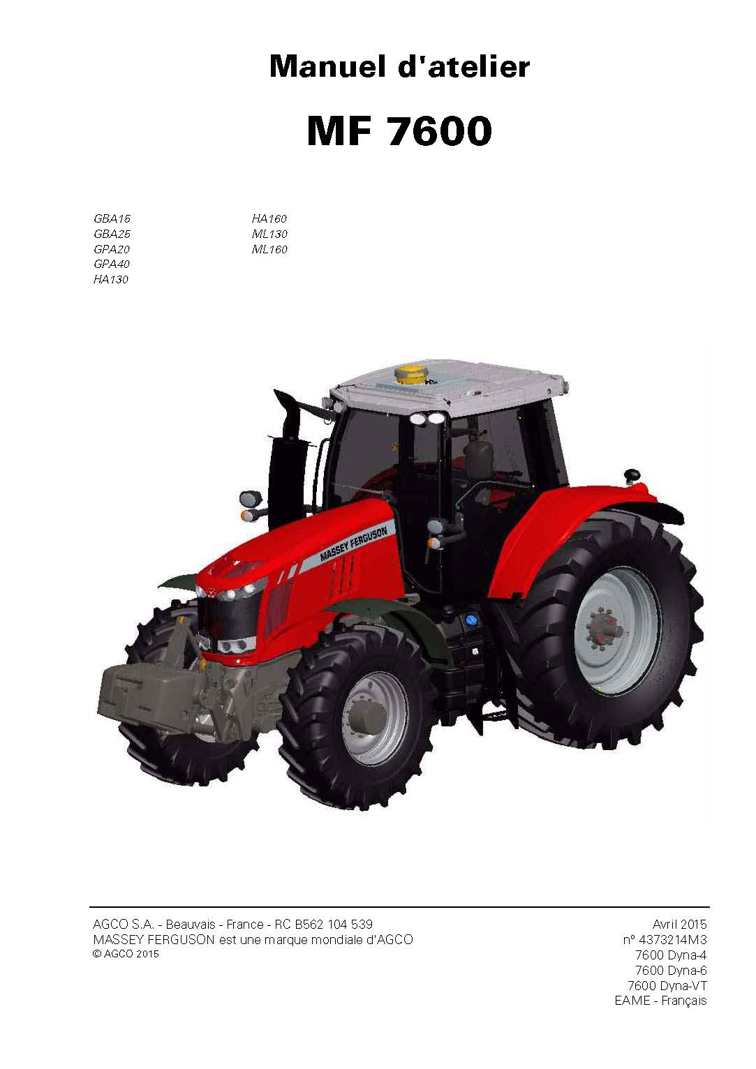 Massey Ferguson MF 7624 限定版 Massey Ferguson 7624 | BRUDER Spielwaren GmbH + Co. KG