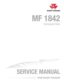 Massey Ferguson 1842 baler pdf service manual  - Massey Ferguson manuals