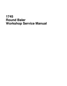 Massey Ferguson 1745 empacadora pdf manual de servicio del taller - Massey Ferguson manuales - MF-4283399M1-EN