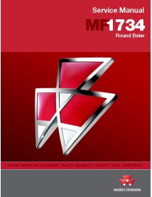 Massey Ferguson 1734 baler pdf service manual  - Massey Ferguson manuals