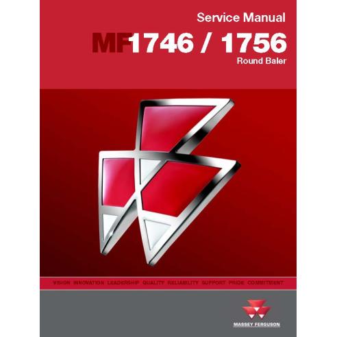 Massey Ferguson 1746, 1756 baler pdf service manual  - Massey Ferguson manuals - MF-4283381M2-EN