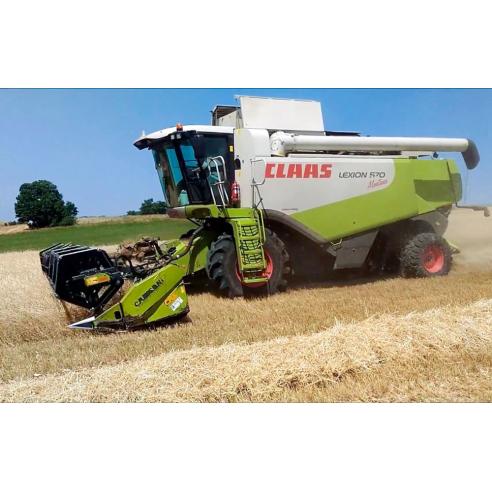 Claas Lexion 570 - 520 Montana combine harvester technical systems manual - Claas manuals