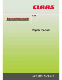 Manual de reparación del cabezal Claas C1200 - Claas manuales - CLA-2952600