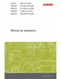 Claas Elios, Nexos 240 - 210 tractors pdf repair manual ES - Claas manuals - CLAAS-11428520-ES