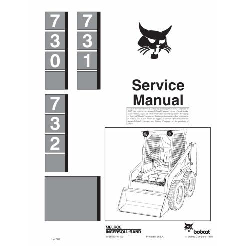 Bobcat 730, 731, 732 minicargadora manual de servicio pdf - Gato montés manuales - BOBCAT-730_731_732-6556583-sm