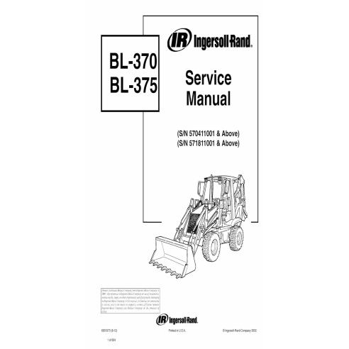 Bobcat BL-370, BL-375 retroexcavadora manual de servicio pdf - Gato montés manuales - BOBCAT-BL370_BL375-6901973-sm