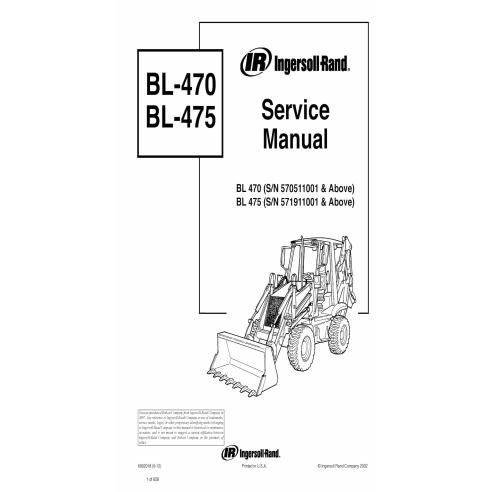 Bobcat BL-470, BL-475 backhoe loader pdf service manual  - BobCat manuals - BOBCAT-BL470_BL475-6902018-sm
