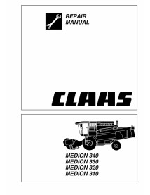 Claas Medion 310 - 340 combine harvester repair manual - Claas manuals - CLA-2992160