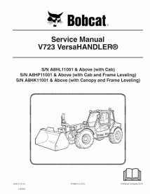 Manuel d'entretien pdf du chariot télescopique Bobcat V723 - Lynx manuels - BOBCAT-V723-6986675-sm
