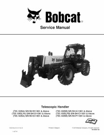 Bobcat T35130SA, T35130SB, T35130SLPA, T35130SLPB, T35140SA, T35140SB telescopic handler pdf service manual  - BobCat manuals