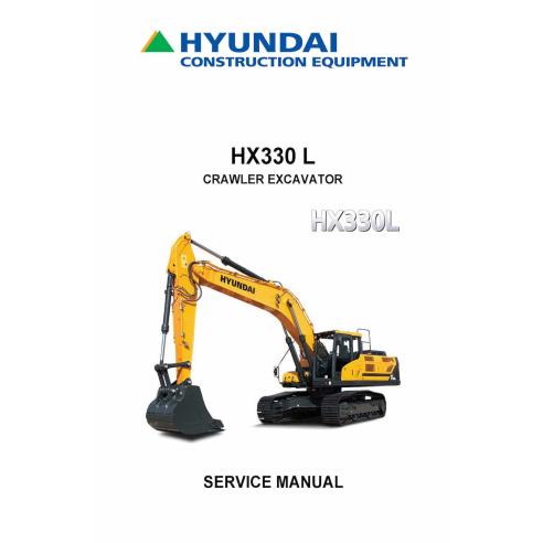 Manuel d'entretien pdf de la pelle sur chenilles Hyundai HX330 L - Hyundai manuels - HYUNDAI-HX330L-SM