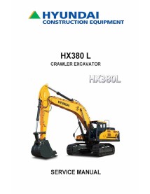 Manual de serviço em pdf da escavadeira de esteira Hyundai HX380 L - hyundai manuais - HYUNDAI-HX380L-SM