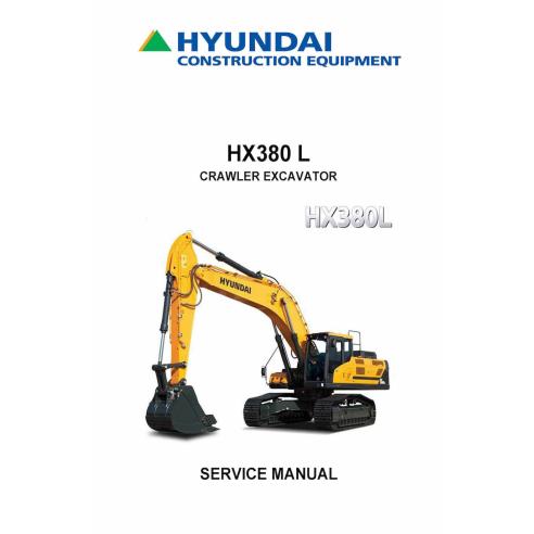 Manuel d'entretien pdf de la pelle sur chenilles Hyundai HX380 L - Hyundai manuels - HYUNDAI-HX380L-SM