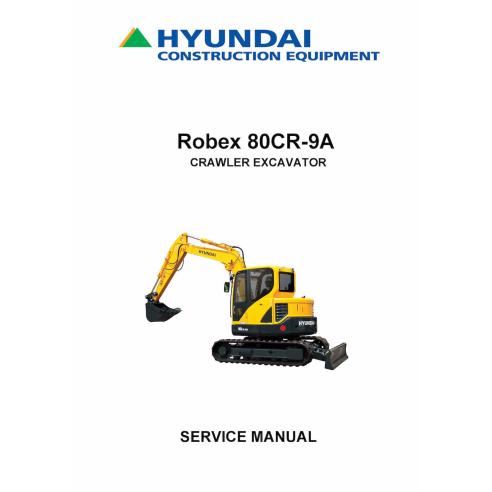 Hyundai R80CR-9A excavadora de cadenas pdf manual de servicio - hyundai manuales - HYIUNDAI-R80CR-9A-SM