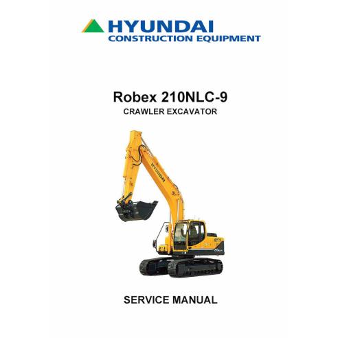 Hyundai R210NLC-9 crawler excavator pdf service manual  - Hyundai manuals - HYIUNDAI-R210NLC-9-SM