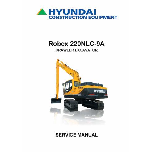 Hyundai R220NLC-9A crawler excavator pdf service manual  - Hyundai manuals - HYIUNDAI-R220NLC-9A-SM