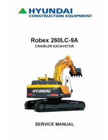 Hyundai R260LC-9A crawler excavator pdf service manual - Hyundai manuals - HYIUNDAI-R260LC-9A-SM