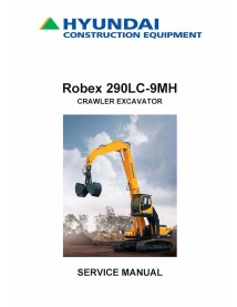 Hyundai R290LC-9MH crawler excavator pdf service manual  - Hyundai manuals - HYIUNDAI-R290LC-9MH-SM