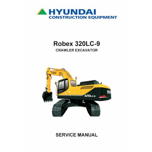 Hyundai R320LC-9 crawler excavator pdf service manual  - Hyundai manuals - HYIUNDAI-R320LC-9-SM