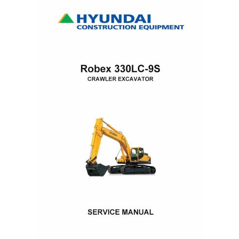 Hyundai R330LC-9S crawler excavator pdf service manual  - Hyundai manuals - HYIUNDAI-R330LC-9S-SM