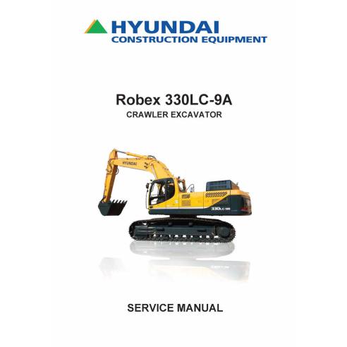 Hyundai R330LC-9A crawler excavator pdf service manual  - Hyundai manuals - HYIUNDAI-R330LC-9A-SM