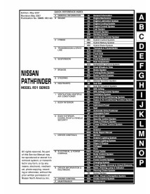 Manuel d'entretien Nissan Pathfinder R51 pdf - Nissan manuels - NISSAN-SM8E-1R51U0-2007
