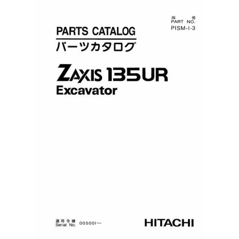 Catalogue de pièces pdf pour pelle Hitachi 135UR - Hitachi manuels - HITACHI-PISM-I-3