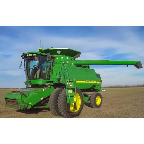 John Deere 9450, 9550 and 9650 combine harvester operator's manual - John Deere manuals