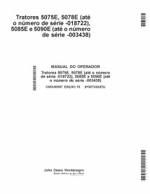 John Deere 5075E, 5078E, 5085E, 5090E tractor pdf operator's manual PT - John Deere manuals - JD-OMSU55557