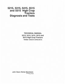 TM4856 John Deere 5215, 5315, 5415, 5515 tracteur pdf diagnostic et manuel de tests