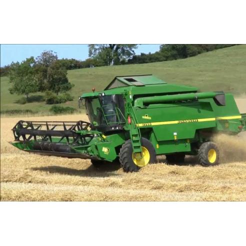 JD-OMZ92748 John Deere 2254, 2256, 2258, 2264, 2266 manual del operador de la cosechadora