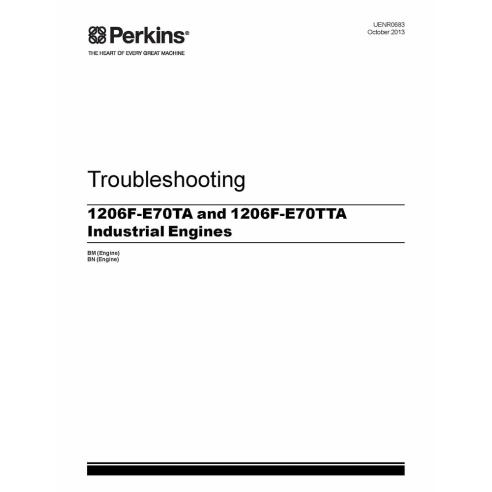 Manual de solução de problemas do motor Perkins 1206F-E70TA e 1206F-E70TTA - Perkins manuais