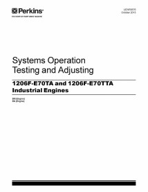 Manual de sistemas técnicos do motor Perkins 1206F-E70TA e 1206F-E70TTA - Perkins manuais - PER-12062