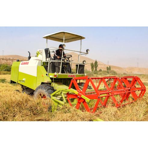 Claas Crop Tiger 40 wheel combine harvester operator's manual - Claas manuals